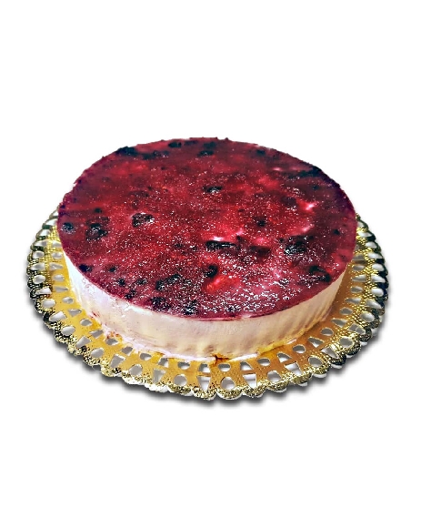 TARTA SIN AZÚCARES AÑADIDOS 8 RAC. FRUTOS DEL BOSQUE  0.900 GR