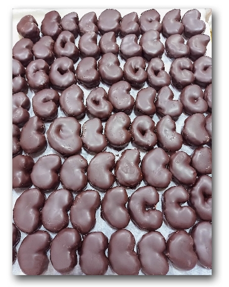 CHIQUITAS DE ALBARICOQUE CON CHOCOLATE