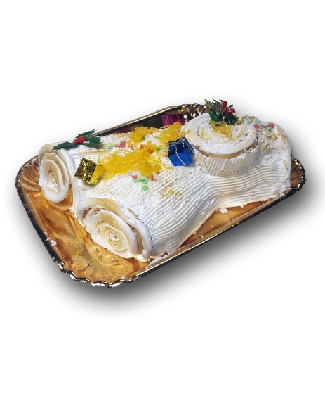 RAMA DE NAVIDAD TURRON Y MERENGUE  0.840 GR