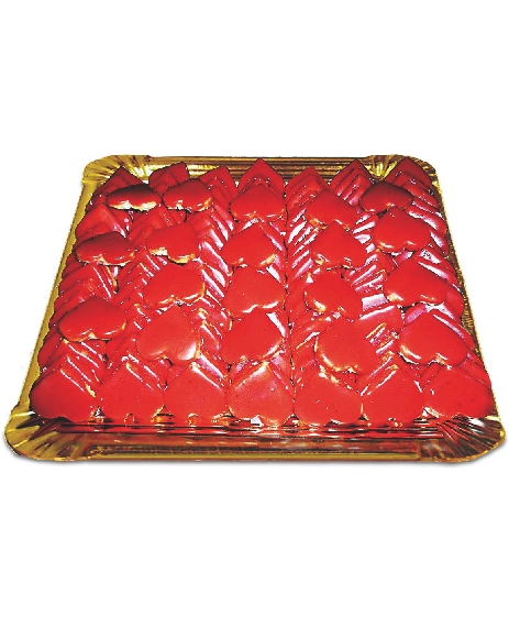 TE JR. GLASEADA FRESA CORAZON 1.000 KG